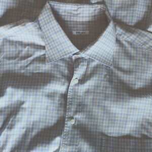 Fray Long Sleeve Button Shirt Italy XL